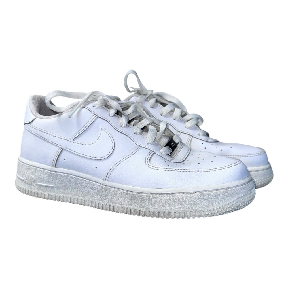Size 6.5 Youth- Nike Air Force 1 Low White - 314192-117